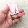 Copper Flower Earrings
