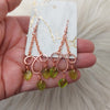 Copper Leaf Earrings