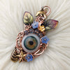 "Eye Of The Sea" Statement Pendant In Copper