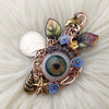 "Eye Of The Sea" Statement Pendant In Copper