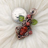 Red Jasper Skull Pendant