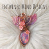 Aurora Opal Statement Pendant In Copper