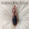 Obsidian Skull Pendant