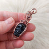 Obsidian Skull Pendant