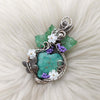 "Whisper" Statement Pendant In Sterling Silver