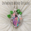 Aurora Opal Statement Pendant In Sterling Silver