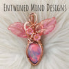 Aurora Opal Statement Pendant In Copper
