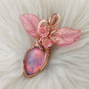 Aurora Opal Statement Pendant In Copper