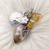 Ternate Moss Agate Pendant In Sterling Silver
