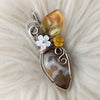 Ternate Moss Agate Pendant In Sterling Silver