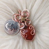 Carnelian Heart Pendant