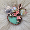 Chrysoprase Pumpkin Pendant