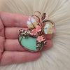Chrysoprase Pumpkin Pendant