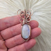 Moonstone Pendant In Copper