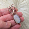 Moonstone Pendant In Copper