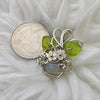 3ct Ethiopian Opal and Sterling Silver Mini Pumpkin Pendant