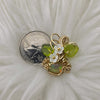 3ct Ethiopian Opal and 14k Gold Filled Mini Pumpkin Pendant