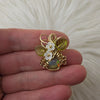3ct Ethiopian Opal and 14k Gold Filled Mini Pumpkin Pendant