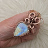 Moonstone Statement Pendant In Copper
