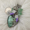 Variscite Statement Pendant In Sterling Silver