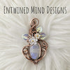 Moonstone Pendant In Copper