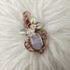 Moonstone Pendant In Copper