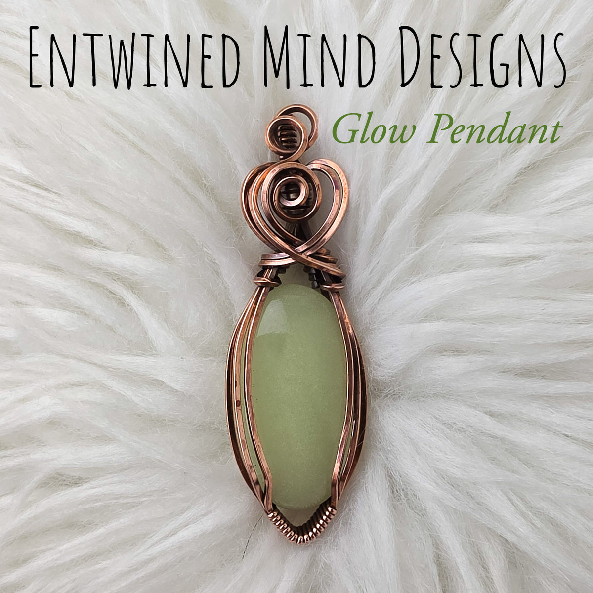 Glowstone Pendant In Copper