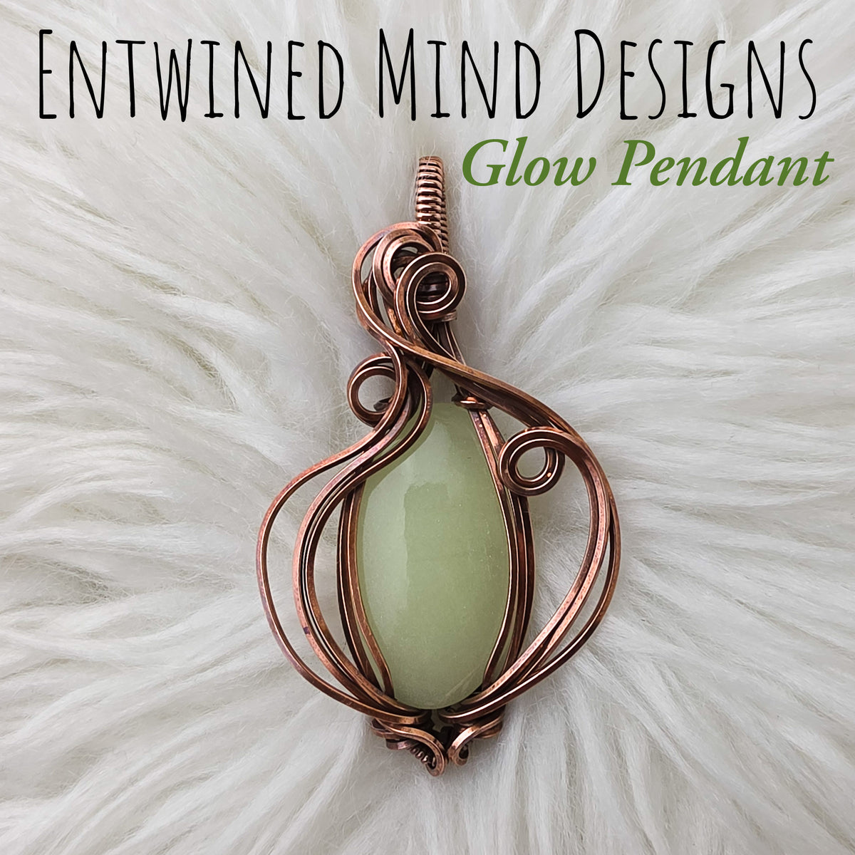 Glowstone Pendant In Copper