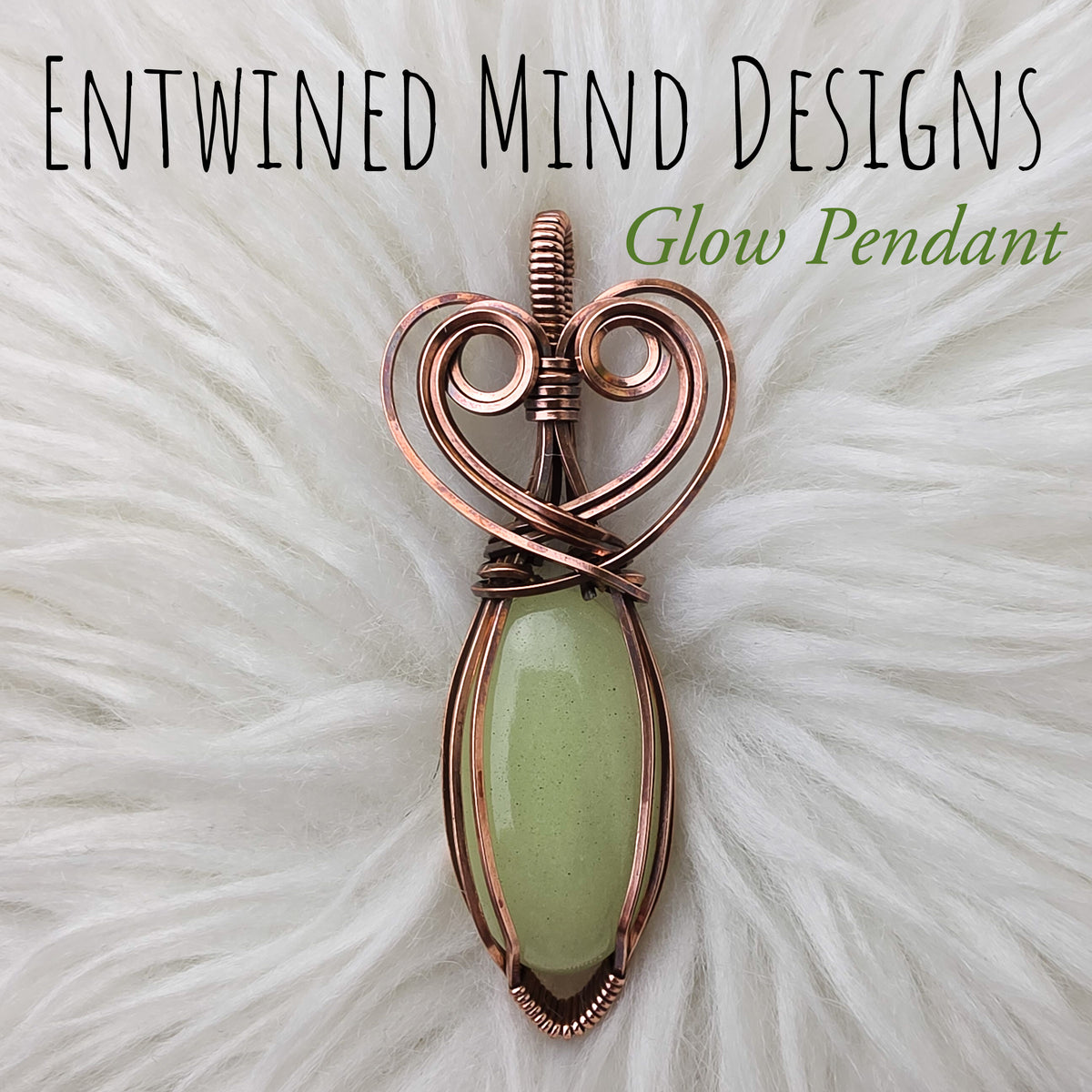 Glowstone Pendant In Copper