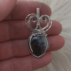 Dendritic Opal And Sterling Silver Pendant