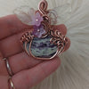 Kammererite Pumpkin Pendant In Copper