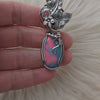 Auroa Opal And Sterling Silver Statement Pendant