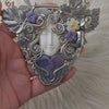 "Lilac" Goddess Statement Necklace In Sterling Silver
