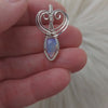 Ethiopian Opal Sterling Silver Mini Pendant