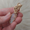 Moonstone Statement Pendant In 14k Gold Filled Wire