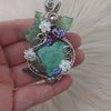 "Whisper" Statement Pendant In Sterling Silver