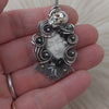 Goddess Of Night Pendant In Sterling Silver
