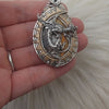 "Ladon" Dragon, Bumble Bee Jasper, and Sterling Silver Statement Pendant