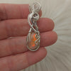 7ct Ethiopian Opal and Sterling Silver Pendant