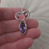 Amethyst Sterling Silver Mini Pendant