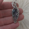 Dendritic Opal And Sterling Silver Pendant