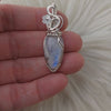 Moonstone And Sterling Silver Small Pendant