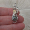 Labradorite And Sterling Silver Mini Pendant