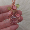 Spell Bottle Flower Pendant