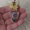 Labradorite Copper Statement Pendant