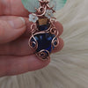 Spell Bottle Flower Pendant