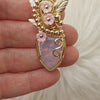 (RESERVED) 15ct Natural Ethiopian Opal and 14k Gold Filled Statement Pendant