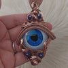 Eye Pendant in Copper