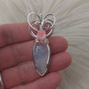 Moonstone And Sterling Silver Pendant