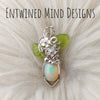 3.5ct Ethiopian Opal and Sterling Silver Small Pendant